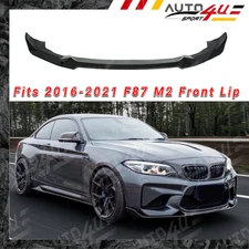 For 2016-21 BMW F87 M2 MP Style Front Lower Bumper Splitter Lip Spoiler Body Kit