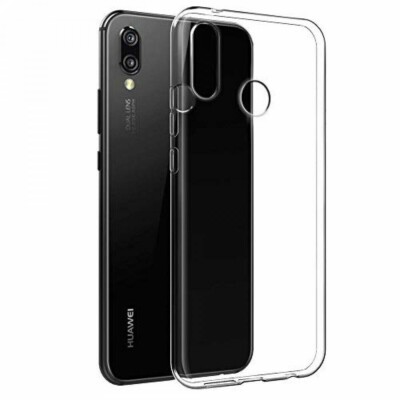 For HUAWEI P SMART PLUS 2018 SHOCKPROOF TPU CLEAR CASE SOFT GEL BACK SLIM COVER