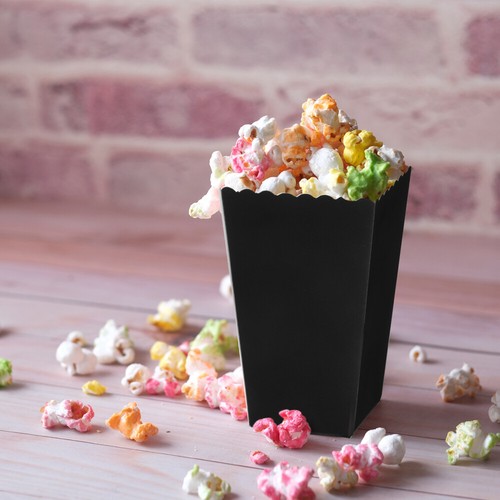 24 Pcs Food Packaging Box Baby Movie Popcorn Boxes Paper Practical Buckets - Picture 12 of 12