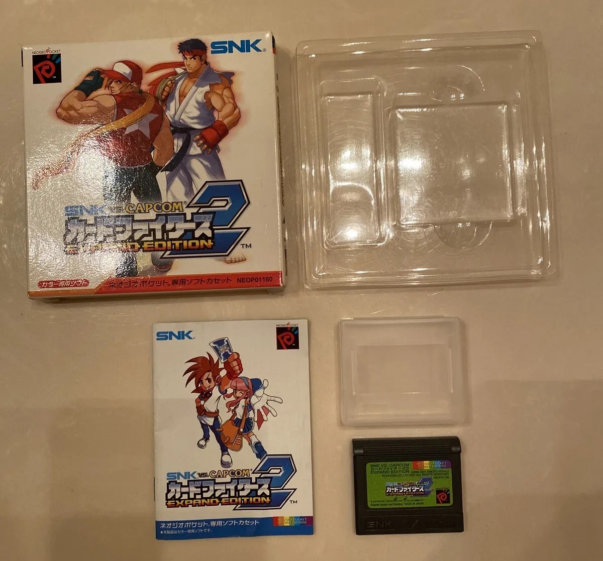 SNK vs Capcom Card Fighters 2 Expand Edition Neo Geo Pocket Color