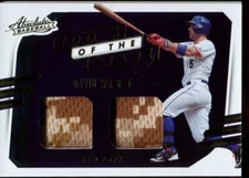 2021 Panini Absolute Tools of the Trade 2 Swatch David Wright #TT2-DW