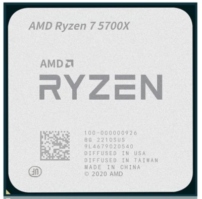 AMD Ryzen 7 5700X CPU 8 cores 16 threads AM4 Zen 3 Processor