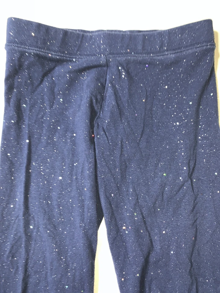 Preowned- Gap Kids Glitter Shine Stretch Jeggings Girls (Size M) - Image 2 of 4