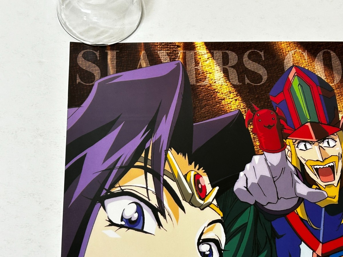 SLAYERS GORGEOUS Poster Promo Manga Anime 1998 DVD Kadokawa Japan