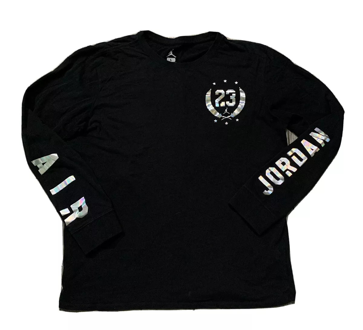 Jordan black top long sleeve