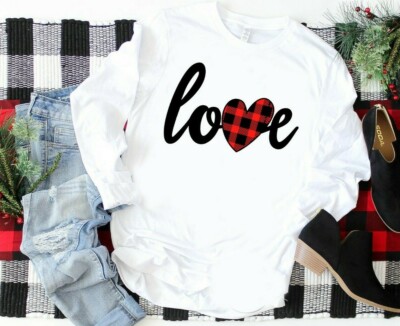 heart shirts and sweaters