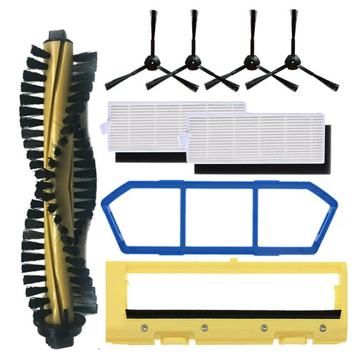 Fit ILIFE A4 A4S Robotic Vacuum Cleaner Accessory Main Side Brush HEPA Filter SE - Picture 63 of 82