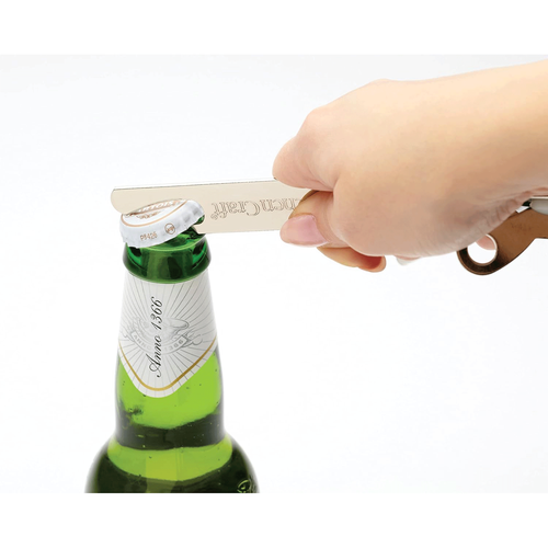 KitchenCraft Butterfly Can Opener with Bottle Opener – Stainless Steel, 17.5cm - Picture 6 of 7