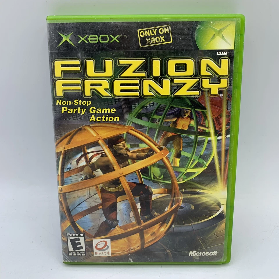 Fuzion Frenzy (Microsoft Xbox, 2004) No Manual - Image 3 of 4