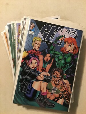 GEN 13 #1 2 3 4 5 6 7 8 9 12 25 NM 9.4 J. SCOTT CAMPBELL JIM LEE