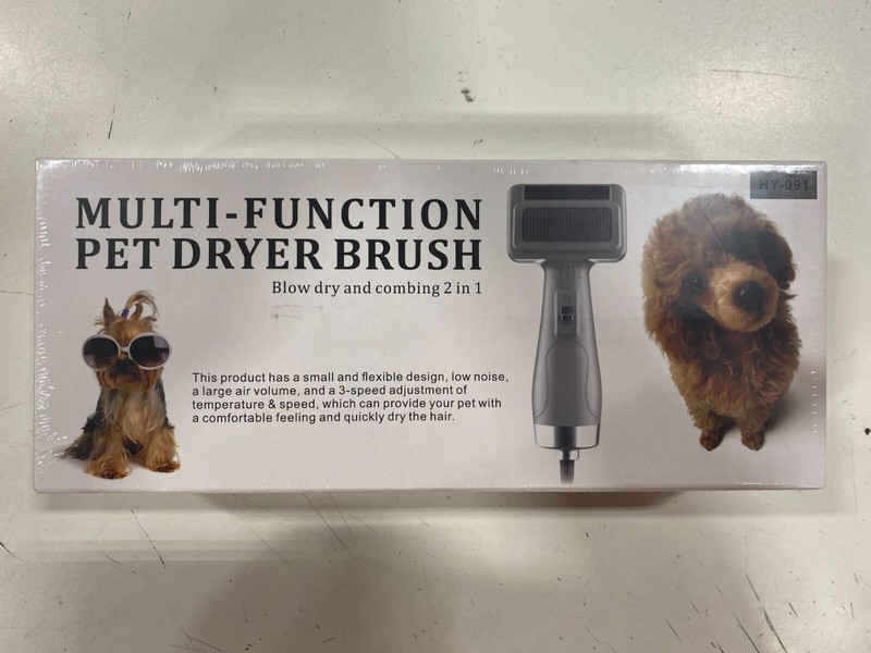Multi-Function Pet Dryer Brush Blow Dry And Combing 2 in 1 (HY-091)