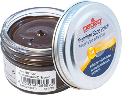 pedag Jar 851-02, Dark Brown, 50ml/1.7oz