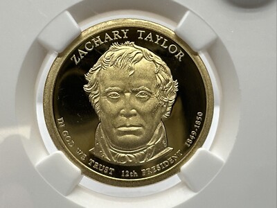 2009-S $1-12th PRESIDENT ZACHARY TAYLOR PF70 ULTRA CAMEO CB4-50 | eBay