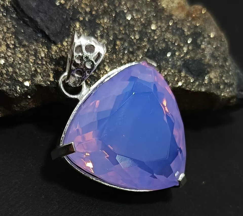 92.25 Ct Natural Pink Opal Loose Gemstone for 925 Silver Pendant