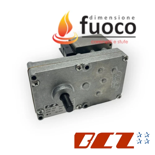 MOTORIDUTTORE MOD. 504 BCZ 4,75 RPM ALBERO 9,5 STUFE NORDICA EXTRAFLAME RAVELLI - Foto 2 di 5