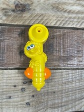 TYCO Sesame Street Big Bird Stethoscope 1998 Yellow Jim Henson Doctor Bag Kit