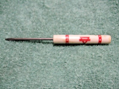 Vintage CONOCO SHEBOYGAN OIL CO. Collectible Advertising Pocket Screwdriver-Auto