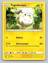 Togedemaru 47/147 Burning Shadows Common