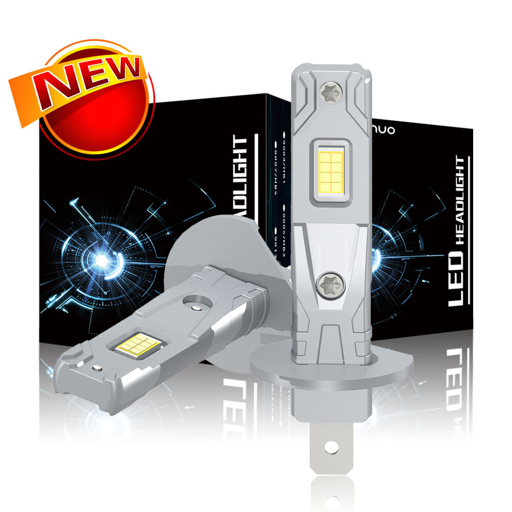 2PCS H1 LED Headlight Kit 6000K White for ACURA TSX 2004-2008