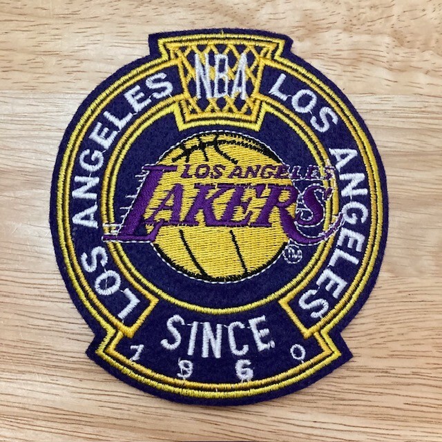 LOS ANGELES LAKERS (est. 1960) Embroidered 4.25
