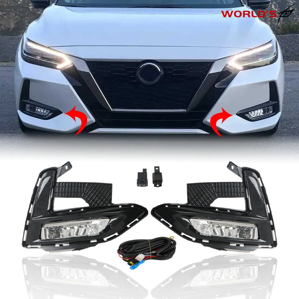 Luces De Conducción LED, 1 Par De Luces Antiniebla LED Izquierda Derecha Leddrl Caracteristicas Mejoradas