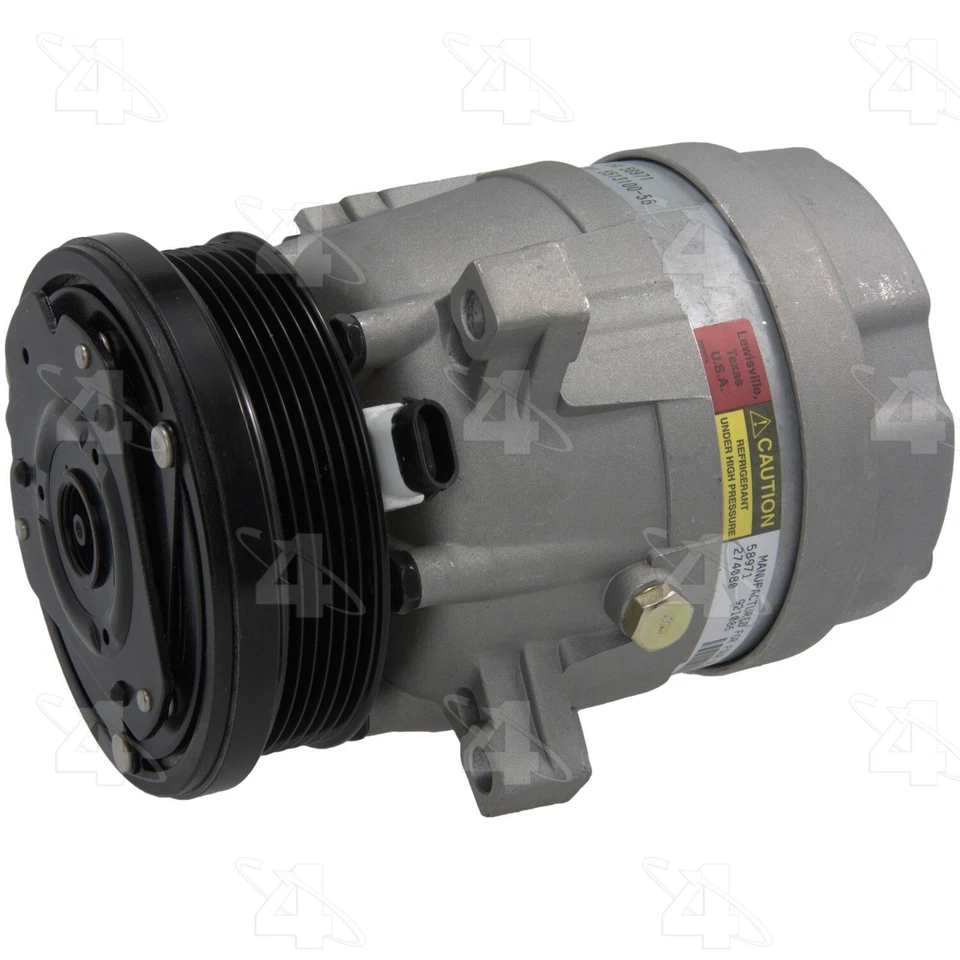 A/C Compressor For 1995-2002 Pontiac Firebird 3.8L V6 4 Seasons 541YK86 - Image 2 of 4