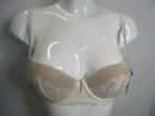 Calvin Klein QF1531E 101 Balcony Bra, Push Up Lace, Color: Skin/Cream (G)
