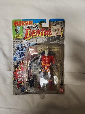 1992 Marvel Super Heroes: Deathlok with Hidden Cyber Strength Toy Biz NIP