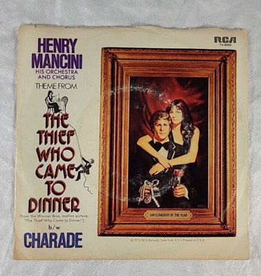 Henry Mancini  - The Thief Who Came To Dinner - 45rpm - NM vinyl / #141