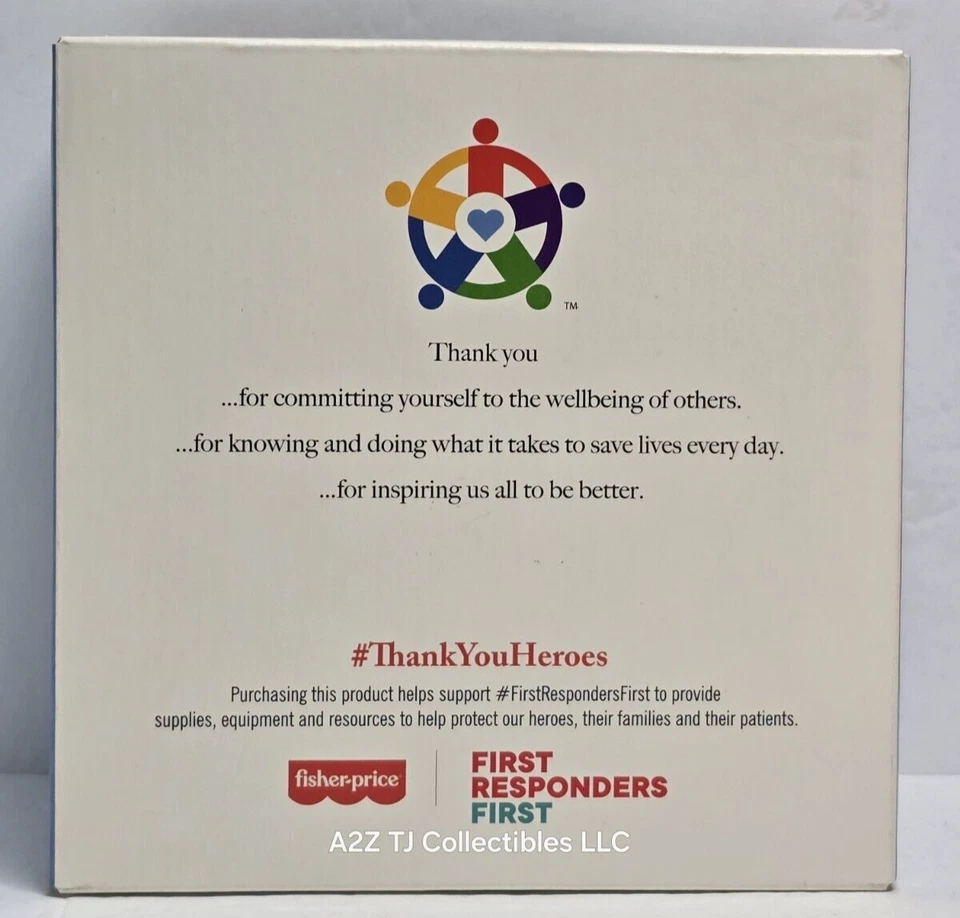 Mattel Thank You Heroes Nurse Fisher Price Toy Action Figure VHTF NEW - Image 2 of 4