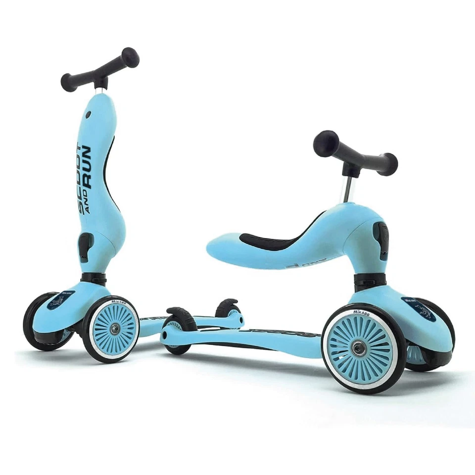 Gesar Monopattino e Triciclo 2 in 1 Trasformabile Mikado BAMBINI - Da 1 a 5 anni - Immagine 2 di 4