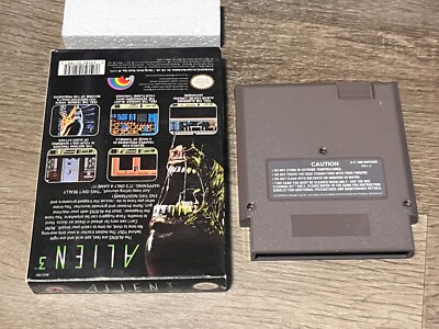 Alien 3 Nintendo Nes Game + Box Very Good Condition Authentic | eBay