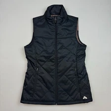 Eastern Mountain Sports EMS Quilted Vest Mens Small Primaloft Packable Black