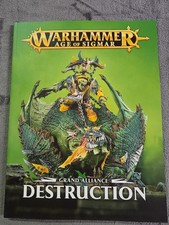 Warhammer Age of Sigmar Grand Alliance Destruction book
