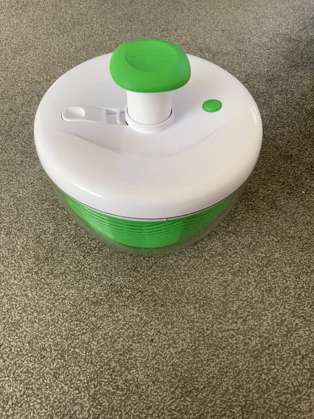 Farberware Pro Pump Salad Spinner with Bowl and Colander used vgc no box