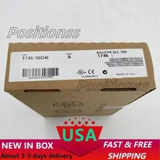 Factroy Sealed AB 1746-NIO4I SLC 500 Analog Output Module 1746NIO4I US Free Tax