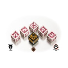 Q-Workshop Warmachine Dice Protectorate of Menoth Faction Dice (6) NM