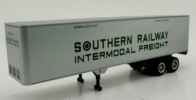 HO 1:87 Con-Cor Southern - 40' Piggyback Box Van Trailer - SOUTHERN