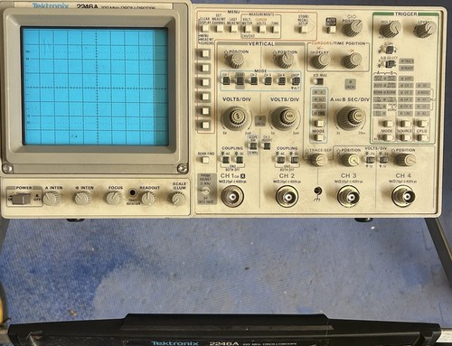 Tektronix 2246A 100 MHz 4 Channel Oscilloscope W/ power cord Passed tests