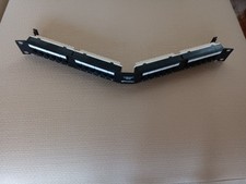 Data Network Cat 5e angled patch panel