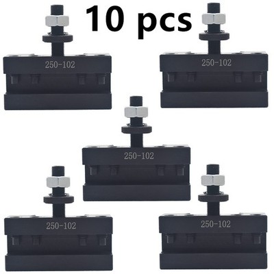 10 Pcs 6-12'' AXA 2# Quick Change Tool Post Boring Turning Holder  250-102