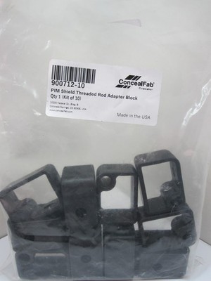 ConcealFab 900712-10 PIM Shield Threaded Rod Adapter Block Kit/Bag of 10