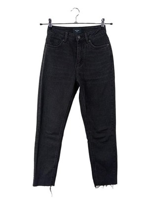 VERO MODA High Waist Jeans Damen Jeans Gr. DE 32 schwarz Casual-Look