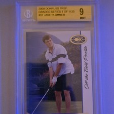 Donruss 2000 Preferred QBC #91 Jake Plummer Graded BGS /1125