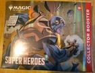 Marvel Super Heroes MTG Magic The Gathering COLLECTOR BOOSTER Pack Box — photo 1