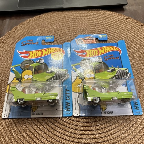 Hot Wheels The Homer – The Simpsons | HW City 2015 | Pop Culture Cartoon TV Car - Picture 4 of 11