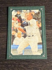 2007 Upper Deck Masterpieces Green Frame Alex Rodriguez #72