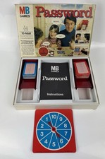 Password MB Milton Bradley Games Boxed 1978 Complete Retro Vintage.