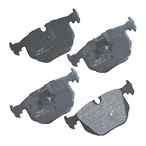 1991-2010 BMW/Bentley/Land Rover Disc Brake Pad Set, Rear