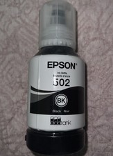Genuine Epson 502 Black Ink Bottle for ET-2700 ET-2750 ET-3700 ET-3750 New 127ml